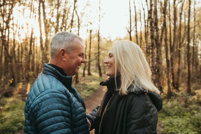 Kimberley Summers Photography | natural engagement photos shropshire