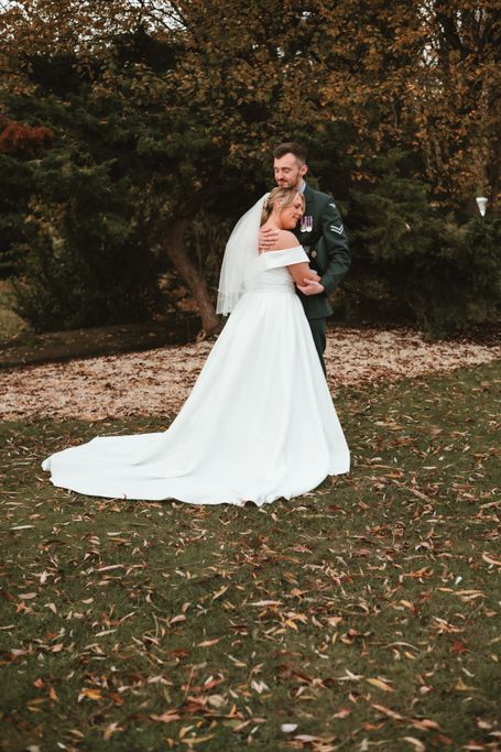 Kimberley Summers Photography | Bride and Groom portrait Hadley Park House Hotel